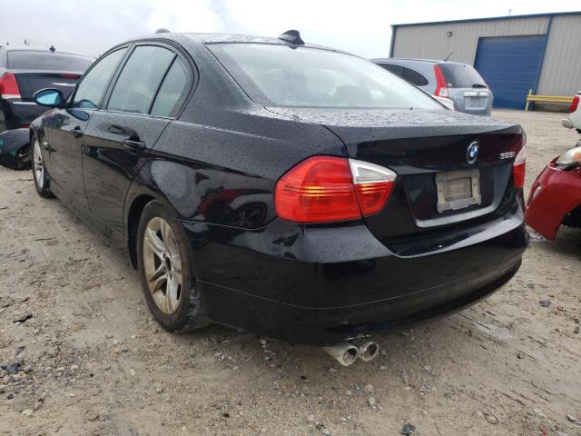 Photo 3 from auction – 2008 BMW 328 I with VIN WBAVA37508ND56100