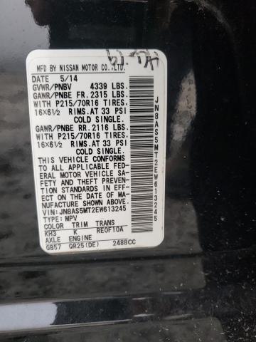 Photo 10 from auction – 2014 NISSAN ROGUE SELE with VIN JN8AS5MT2EW613245