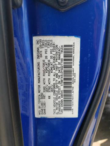Photo 10 from auction – 2000 TOYOTA TUNDRA ACC with VIN 5TBBT4413YS027799
