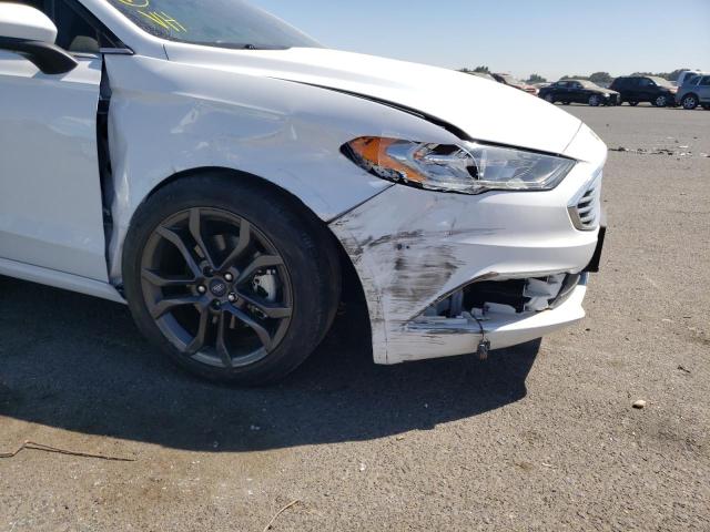 Photo 9 from auction – 2018 FORD FUSION SE with VIN 3FA6P0HD7JR285722