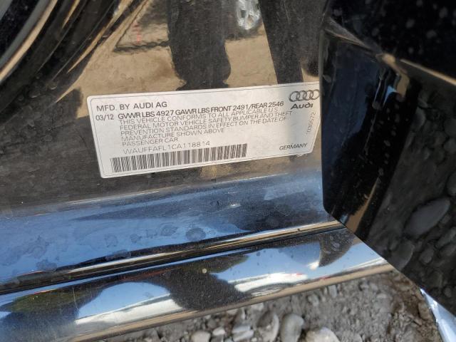 Photo 10 from auction – 2012 AUDI A4 PREMIUM with VIN WAUFFAFL1CA118814