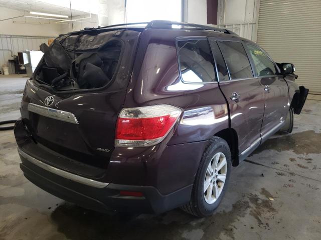 Photo 4 from auction – 2013 TOYOTA HIGHLANDER with VIN 5TDBK3EH7DS250566