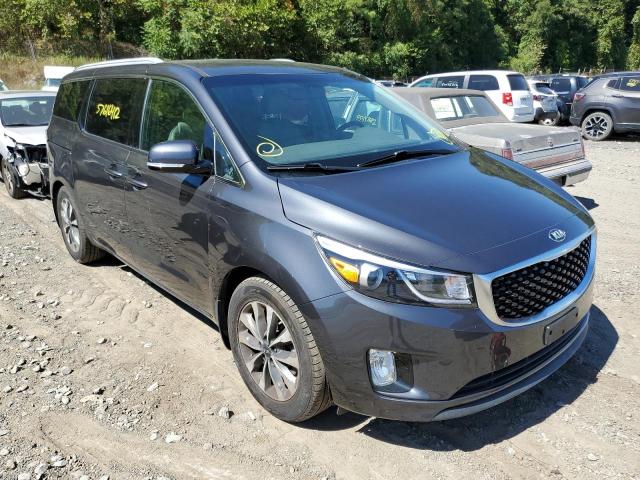 KIA SEDONA EX 2015 with VIN KNDMC5C19F6053733 - Photo from auction