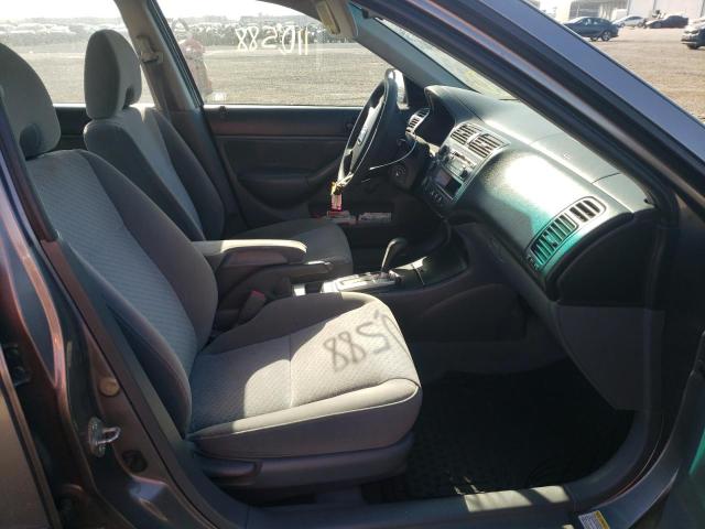 Photo 5 from auction – 2005 HONDA CIVIC DX with VIN 2HGES16465H526587