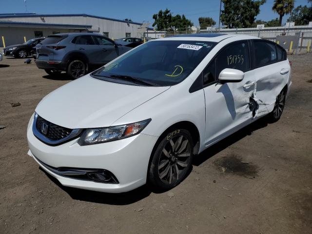 Photo 2 from auction – 2014 HONDA CIVIC EXL with VIN 19XFB2F92EE264633