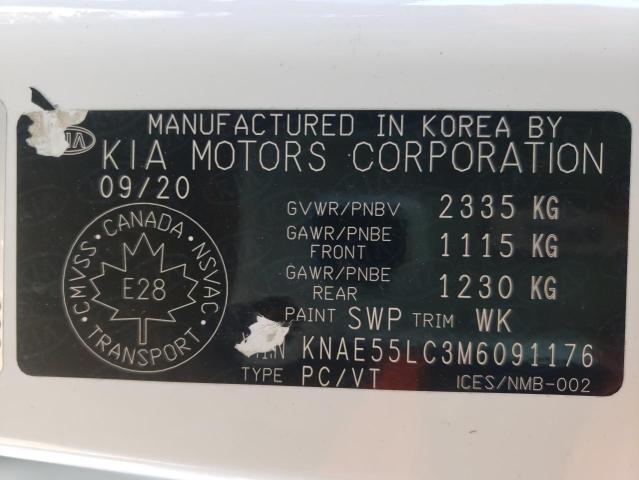 Photo 10 from auction – 2021 KIA STINGER GT with VIN KNAE55LC3M6091176