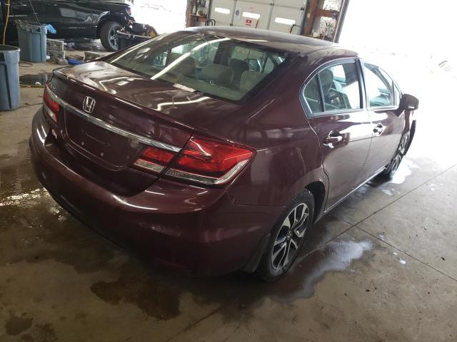 Photo 4 from auction – 2013 HONDA CIVIC EX with VIN 19XFB2F88DE060294