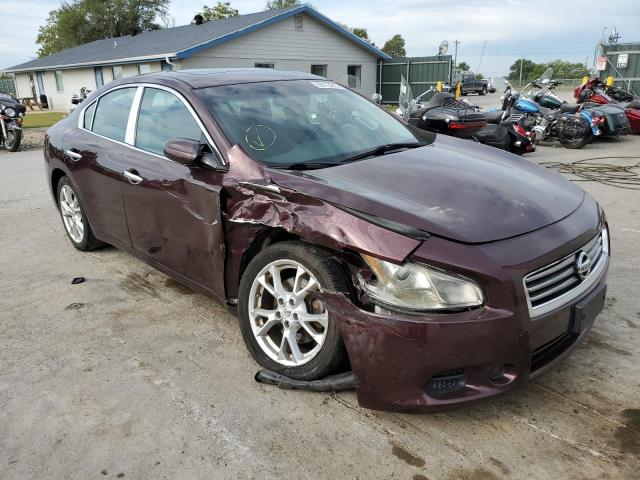 NISSAN MAXIMA S 2014 with VIN 1N4AA5AP2EC444292 - Photo from auction