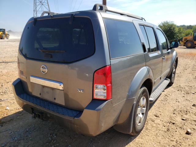 Photo 4 from auction – 2005 NISSAN PATHFINDER with VIN 5N1AR18W25C733418