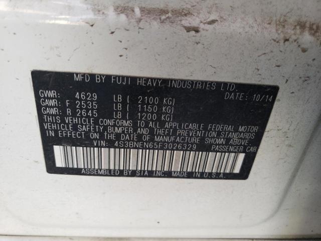 Photo 10 from auction – 2015 SUBARU LEGACY 3.6 with VIN 4S3BNEN65F3026329