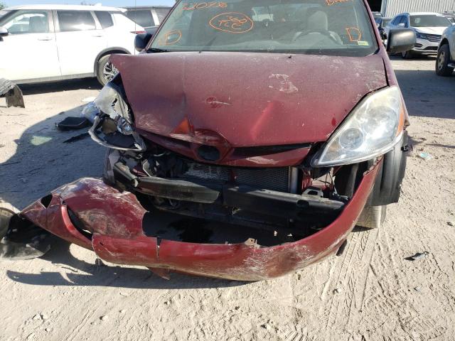 Photo 9 from auction – 2010 TOYOTA SIENNA CE with VIN 5TDKK4CC5AS320736