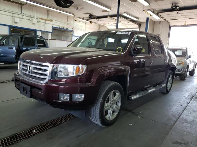 Photo 2 from auction – 2012 HONDA RIDGELINE with VIN 5FPYK1F57CB452045