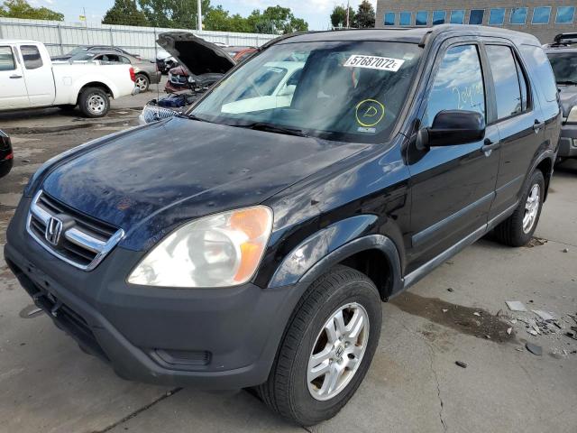 Photo 2 from auction – 2002 HONDA CR-V EX with VIN JHLRD77832C077143