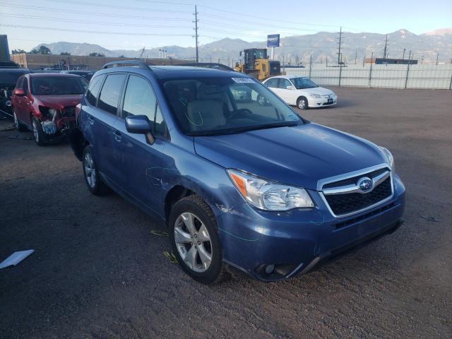 SUBARU FORESTER 2 2015 with VIN JF2SJADC2FH830488 - Photo from auction