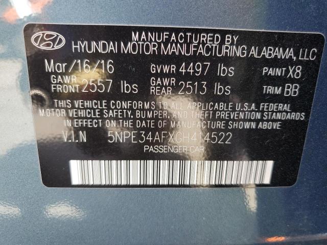 Photo 10 from auction – 2016 HYUNDAI SONATA SPO with VIN 5NPE34AFXGH414522