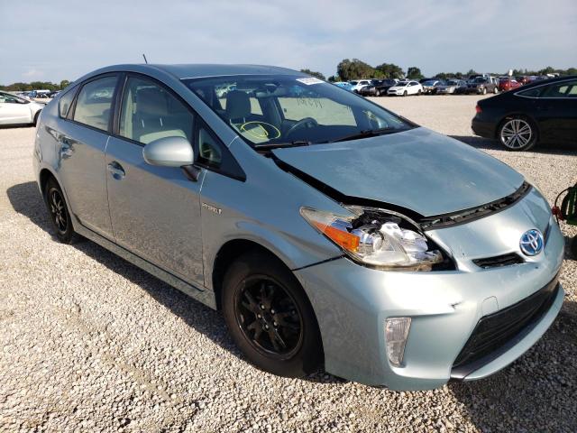 TOYOTA PRIUS 2012 with VIN JTDKN3DUXC1589954 - Photo from auction