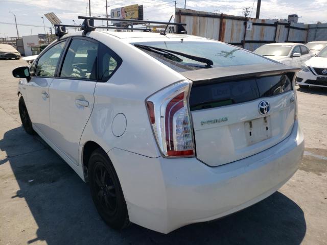 Photo 3 from auction – 2012 TOYOTA PRIUS with VIN JTDKN3DU2C5410640
