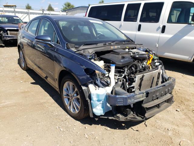 FORD FUSION SEL 2019 with VIN 3FA6P0MU8KR256141 - Photo from auction