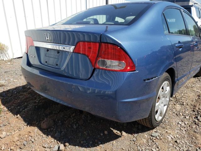 Photo 9 from auction – 2009 HONDA CIVIC LX with VIN 2HGFA16559H332204