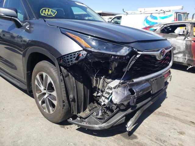Photo 9 from auction – 2021 TOYOTA HIGHLANDER with VIN 5TDHZRBH7MS097586