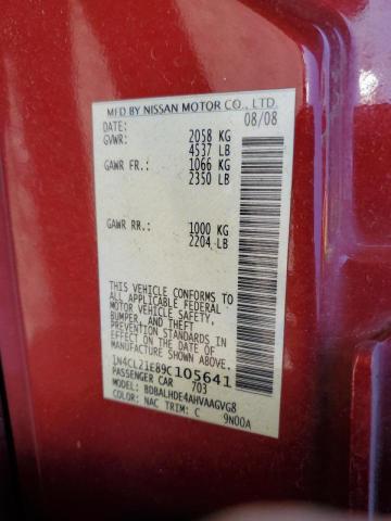 Photo 10 from auction – 2009 NISSAN ALTIMA HYB with VIN 1N4CL21E89C105641