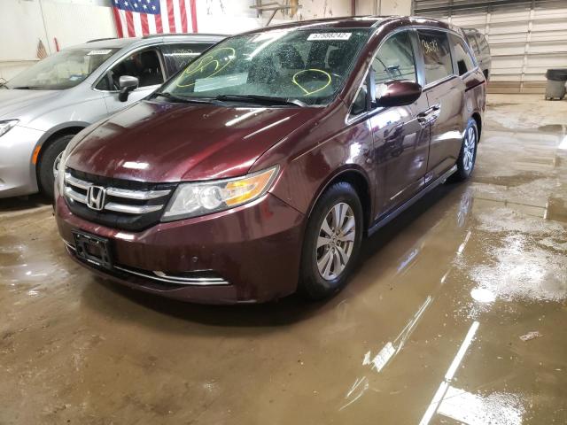 Photo 2 from auction – 2014 HONDA ODYSSEY EX with VIN 5FNRL5H68EB055051