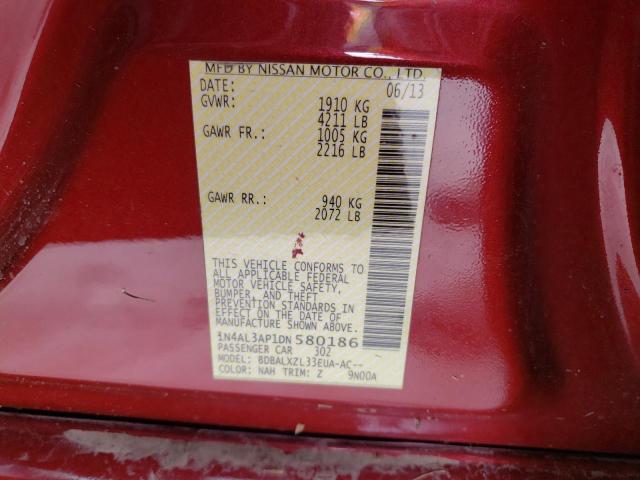 Photo 10 from auction – 2013 NISSAN ALTIMA 2.5 with VIN 1N4AL3AP1DN580186