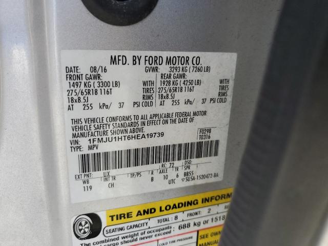 Photo 10 from auction – 2017 FORD EXPEDITION with VIN 1FMJU1HT6HEA19739