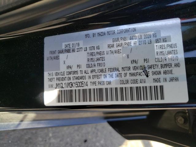 Zdjęcie 10 z aukcji – 2019 MAZDA 6 TOURING z VIN JM1GL1VM3K1500514