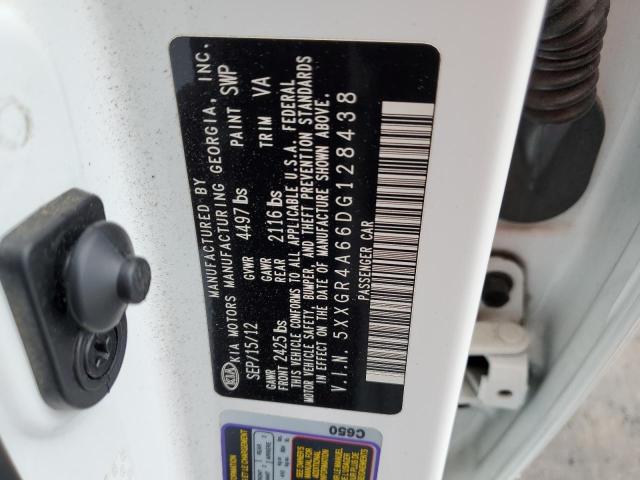 Photo 10 from auction – 2013 KIA OPTIMA SX with VIN 5XXGR4A66DG128438