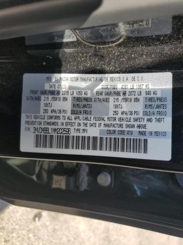 Photo 10 from auction – 2021 MAZDA CX-30 SELE with VIN 3MVDMBBL1MM202596