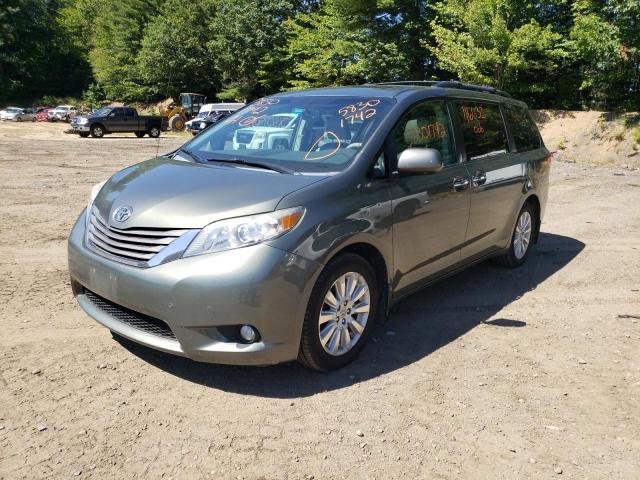 Photo 2 from auction – 2012 TOYOTA SIENNA XLE with VIN 5TDDK3DC1CS046519