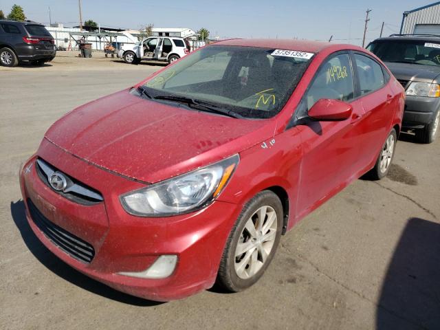 Photo 2 from auction – 2012 HYUNDAI ACCENT GLS with VIN KMHCU4AE3CU132665