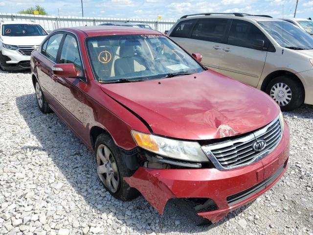 KIA OPTIMA LX 2010 with VIN KNAGG4A81A5435455 - Photo from auction