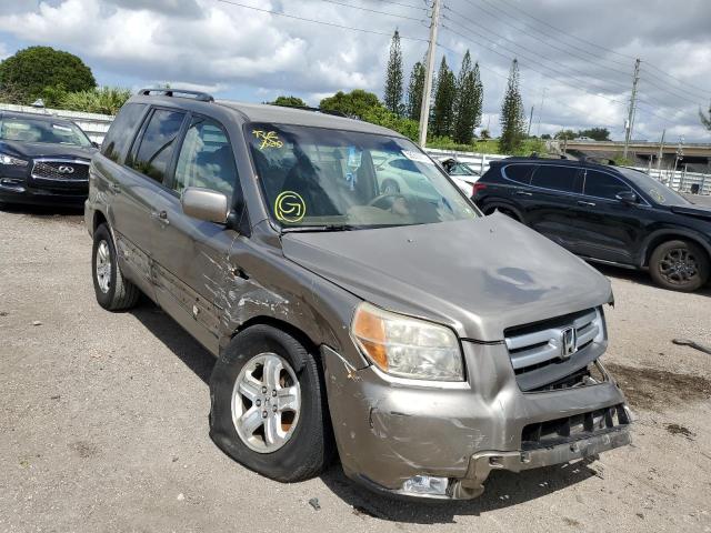 HONDA PILOT EX 2008 with VIN 5FNYF28258B030112 - Photo from auction
