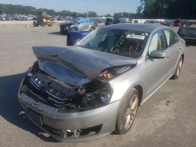 Photo 2 from auction – 2014 VOLKSWAGEN PASSAT SEL with VIN 1VWCN7A37EC073787