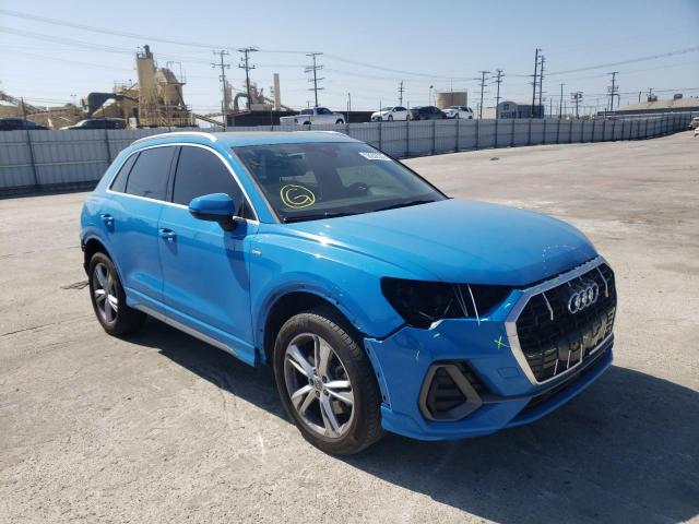 AUDI Q3 PREMIUM 2020 with VIN WA1DECF30L1121173 - Photo from auction