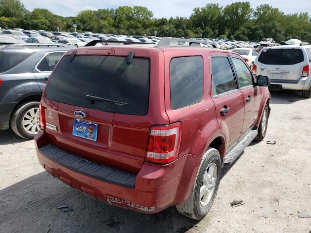 Photo 4 from auction – 2008 FORD ESCAPE XLT with VIN 1FMCU031X8KB42695