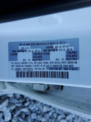 Photo 10 from auction – 2015 MAZDA 3 TOURING with VIN 3MZBM1L74FM163278
