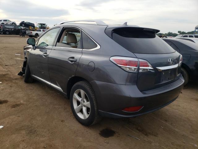 Photo 3 from auction – 2013 LEXUS RX 350 BAS with VIN JTJBK1BA6D2451293