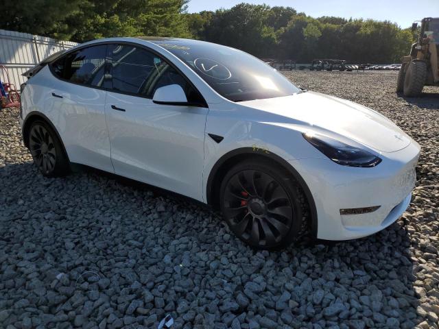 TESLA MODEL Y 2022 with VIN 7SAYGDEF7NF372286 - Photo from auction