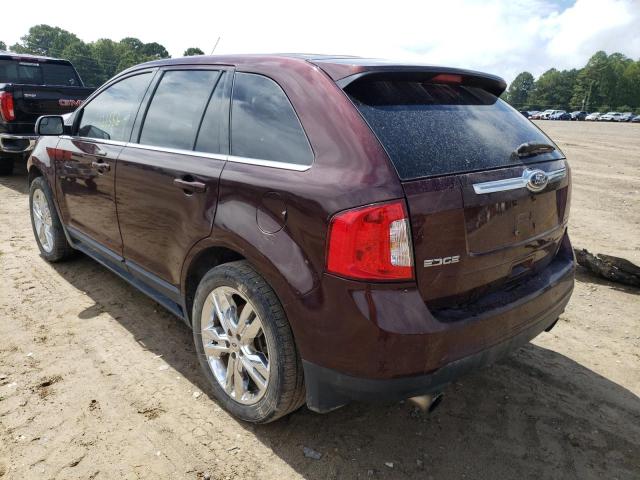 Photo 3 from auction – 2012 FORD EDGE LIMIT with VIN 2FMDK3K93CBA59096
