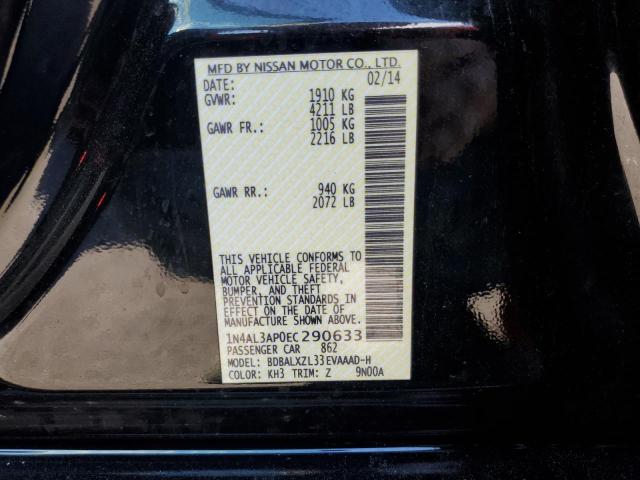 Photo 10 from auction – 2014 NISSAN ALTIMA 2.5 with VIN 1N4AL3AP0EC290633