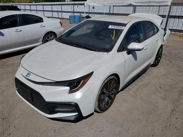 Photo 2 from auction – 2020 TOYOTA COROLLA SE with VIN 5YFS4RCE0LP045832