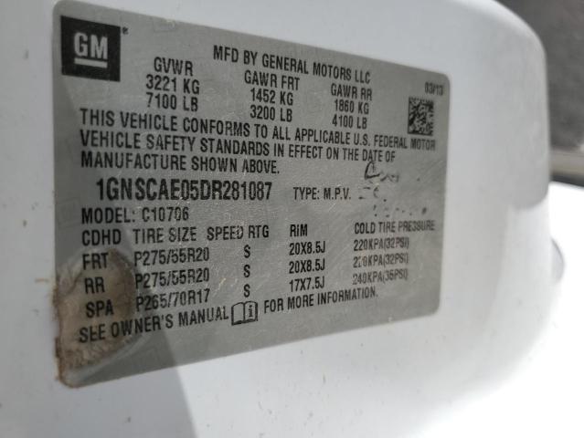 Photo 10 from auction – 2013 CHEVROLET TAHOE C150 with VIN 1GNSCAE05DR281087