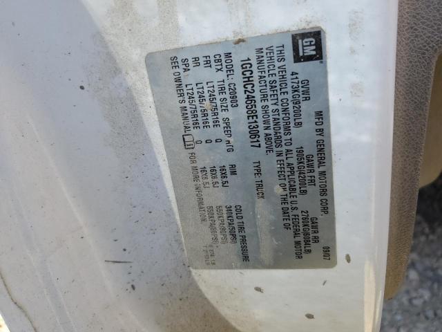 Photo 10 from auction – 2008 CHEVROLET SILVERADO with VIN 1GCHC24658E130617