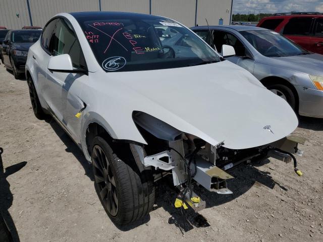 TESLA MODEL Y 2021 z numerem VIN 5YJYGDEE3MF250365 - Zdjęcie z aukcji