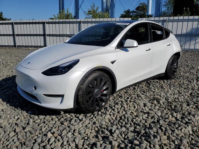 Photo 2 from auction – 2022 TESLA MODEL Y with VIN 7SAYGDEF7NF372286