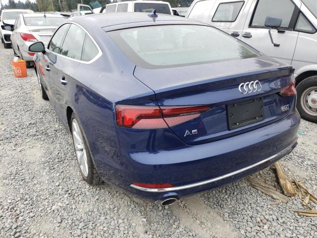 Photo 3 from auction – 2018 AUDI A5 PREMIUM with VIN WAUBNCF5XJA063016