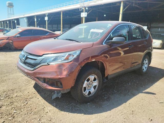 Photo 2 from auction – 2015 HONDA CR-V LX with VIN 5J6RM4H34FL117549